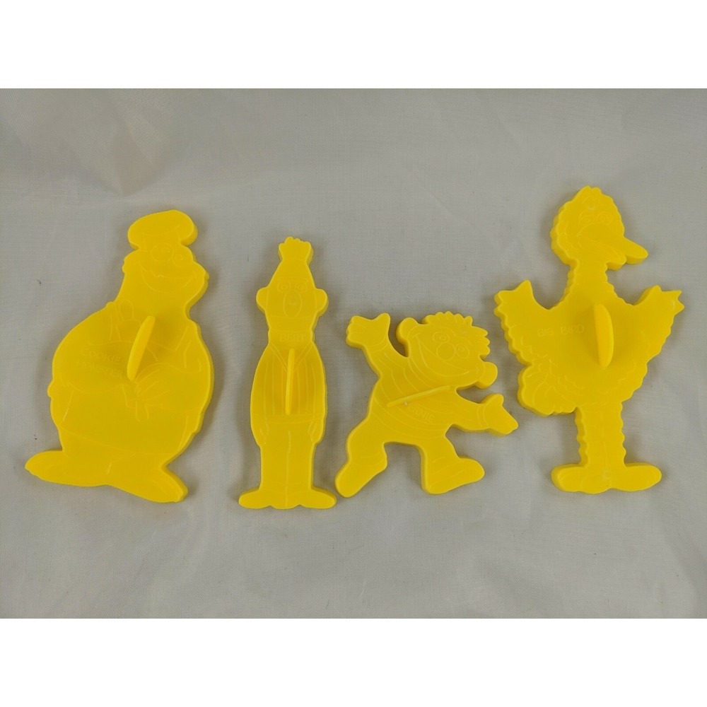 Muppets Sesame Street Cookie Cutter Molds Hong Kong 1977